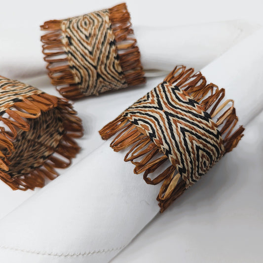 Cardwoven Soa Raffia Napkin Ring