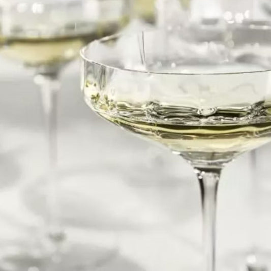 Lora Angled Coupe Glasses