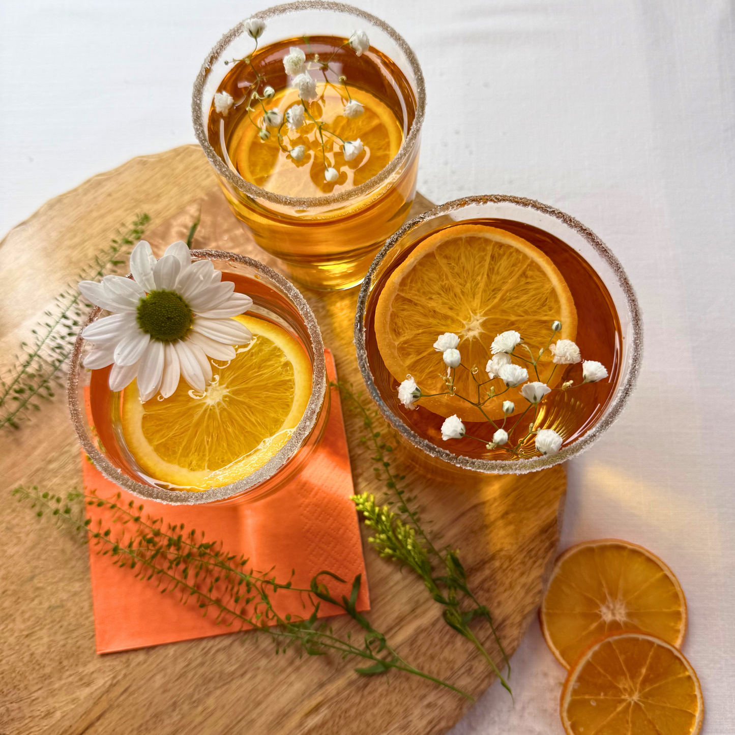 Garnish Dehydrated Orange Slices | Dried Oranges for Bar & Home Decor