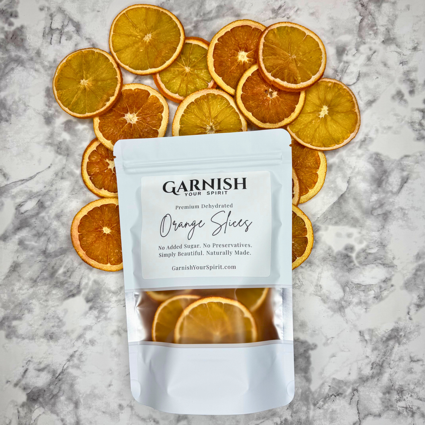 Garnish Dehydrated Orange Slices | Dried Oranges for Bar & Home Decor