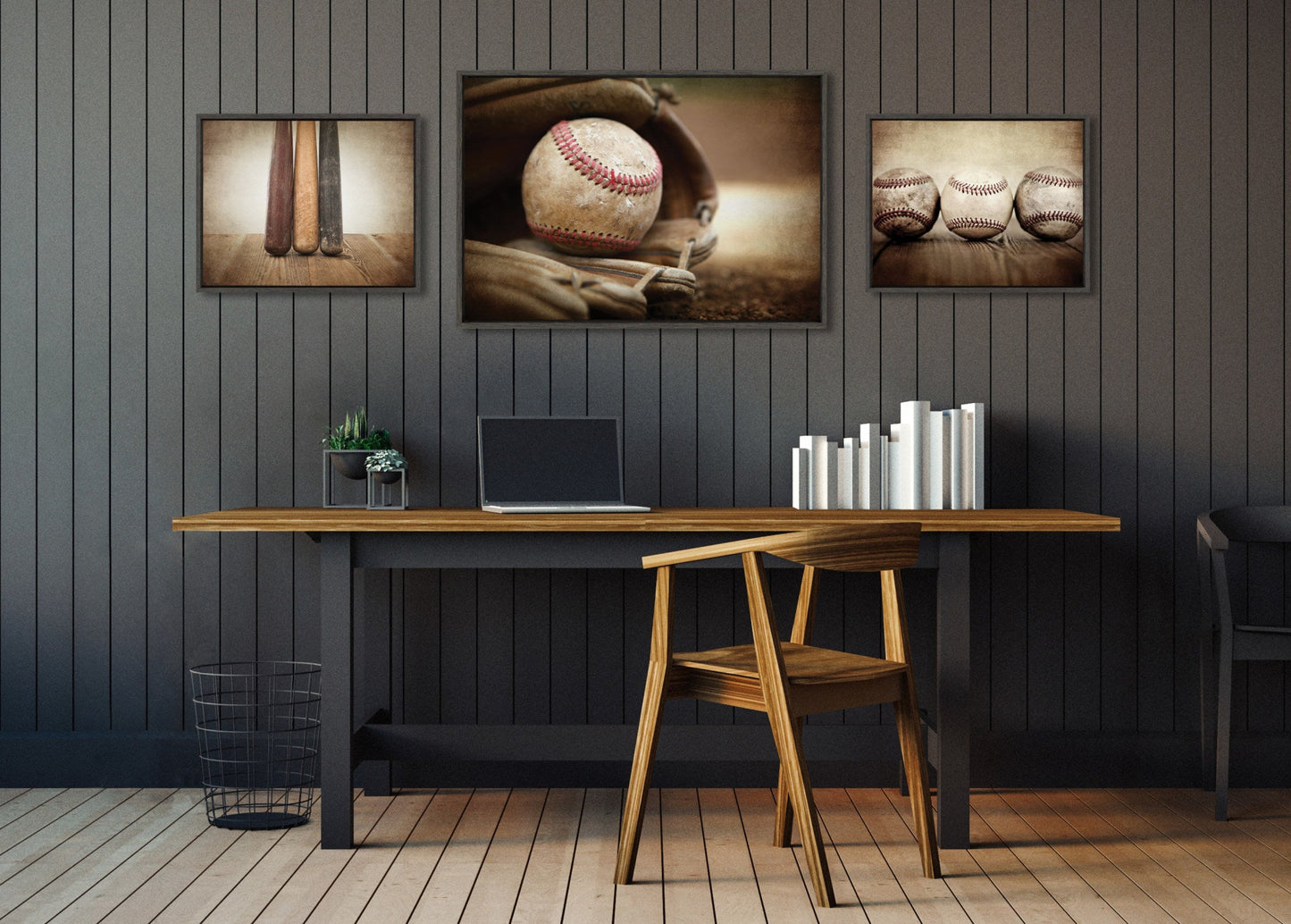 Sylvie Vintage Americana Baseball