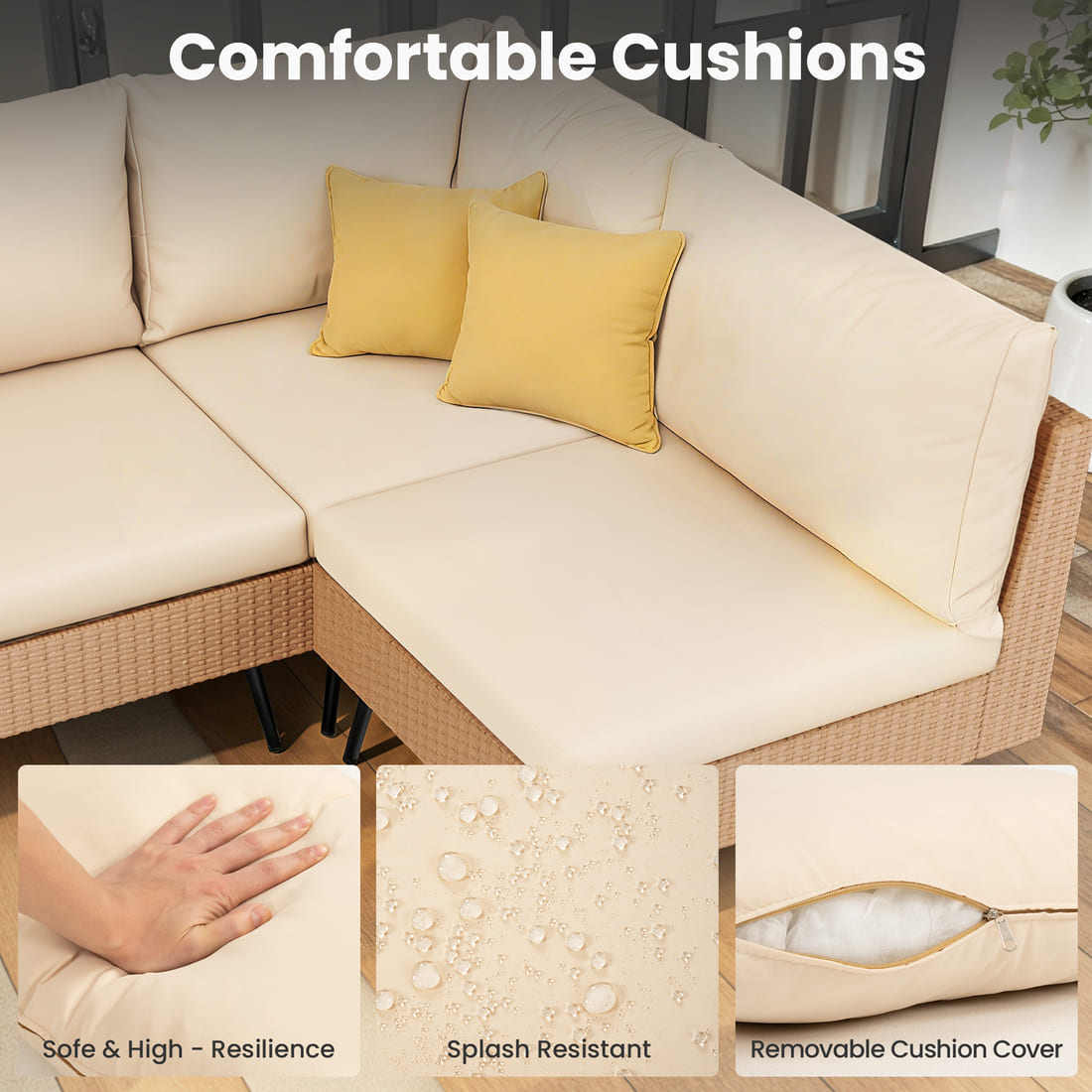 Axis Coastal Outdoor Sectional Set