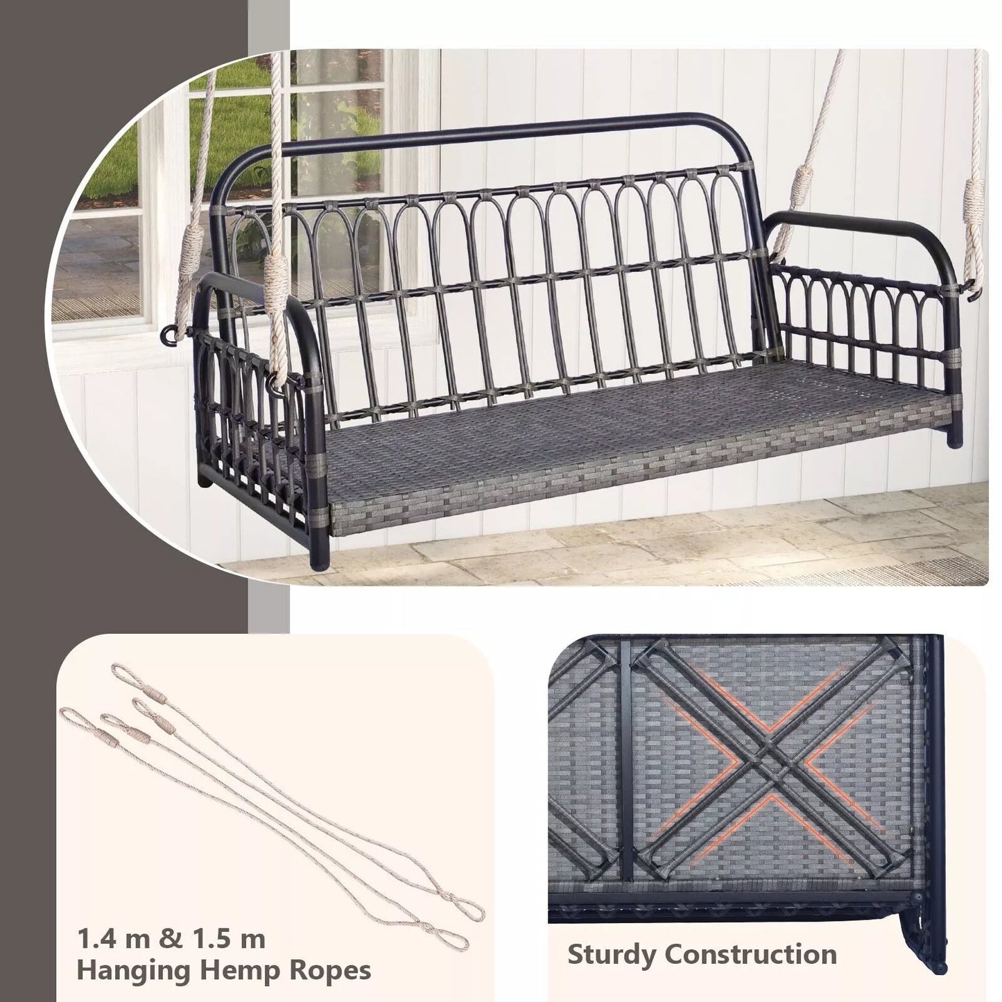 Libby Outdoor Darden Swing Chair