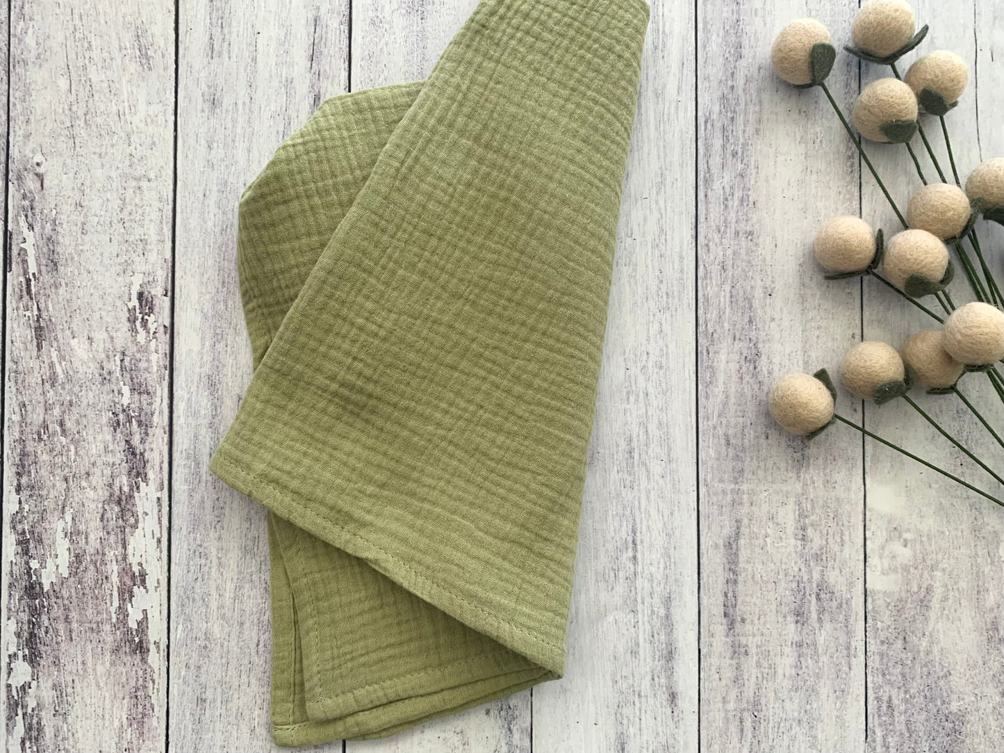 Cotton Crinkle Cloth Napkins