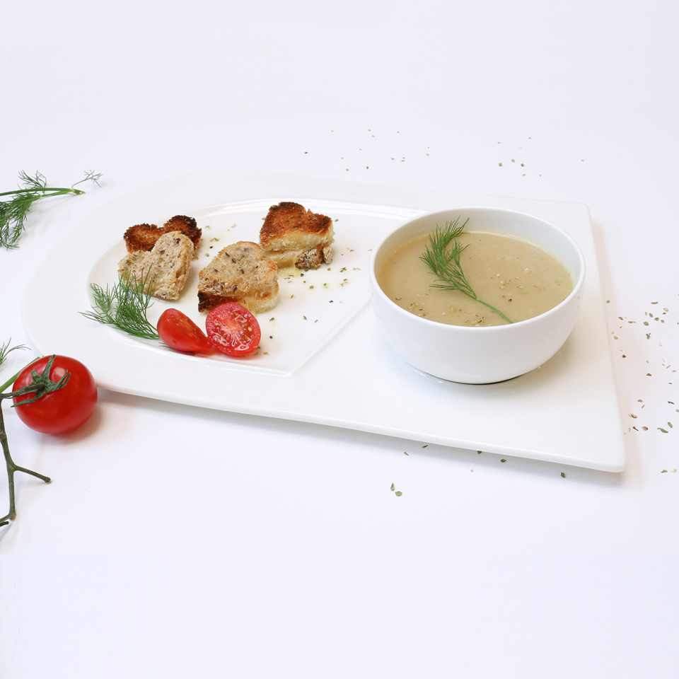 Soup and Sandwich Plate Set