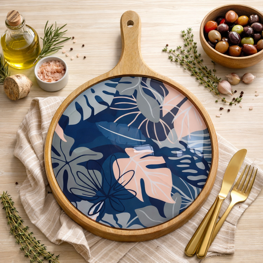 Floral Charcuterie Board