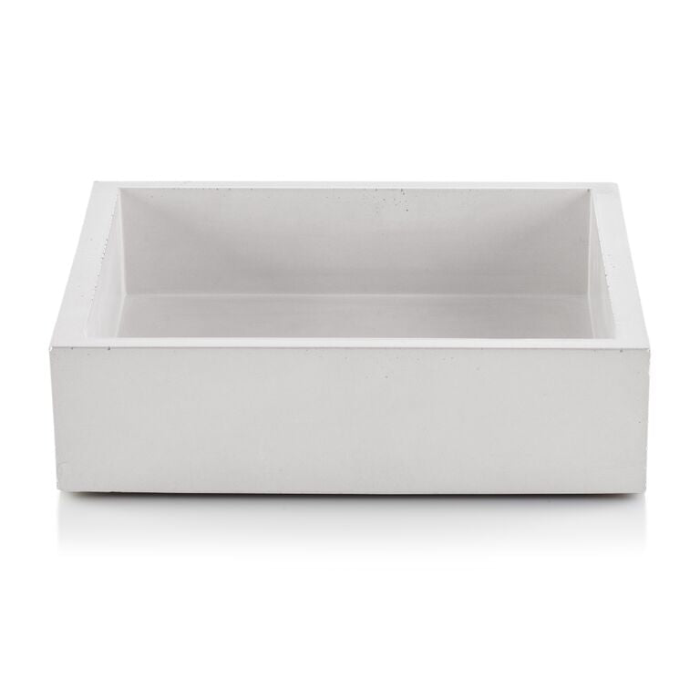 Blanc Concrete Napkin/Valet Bin