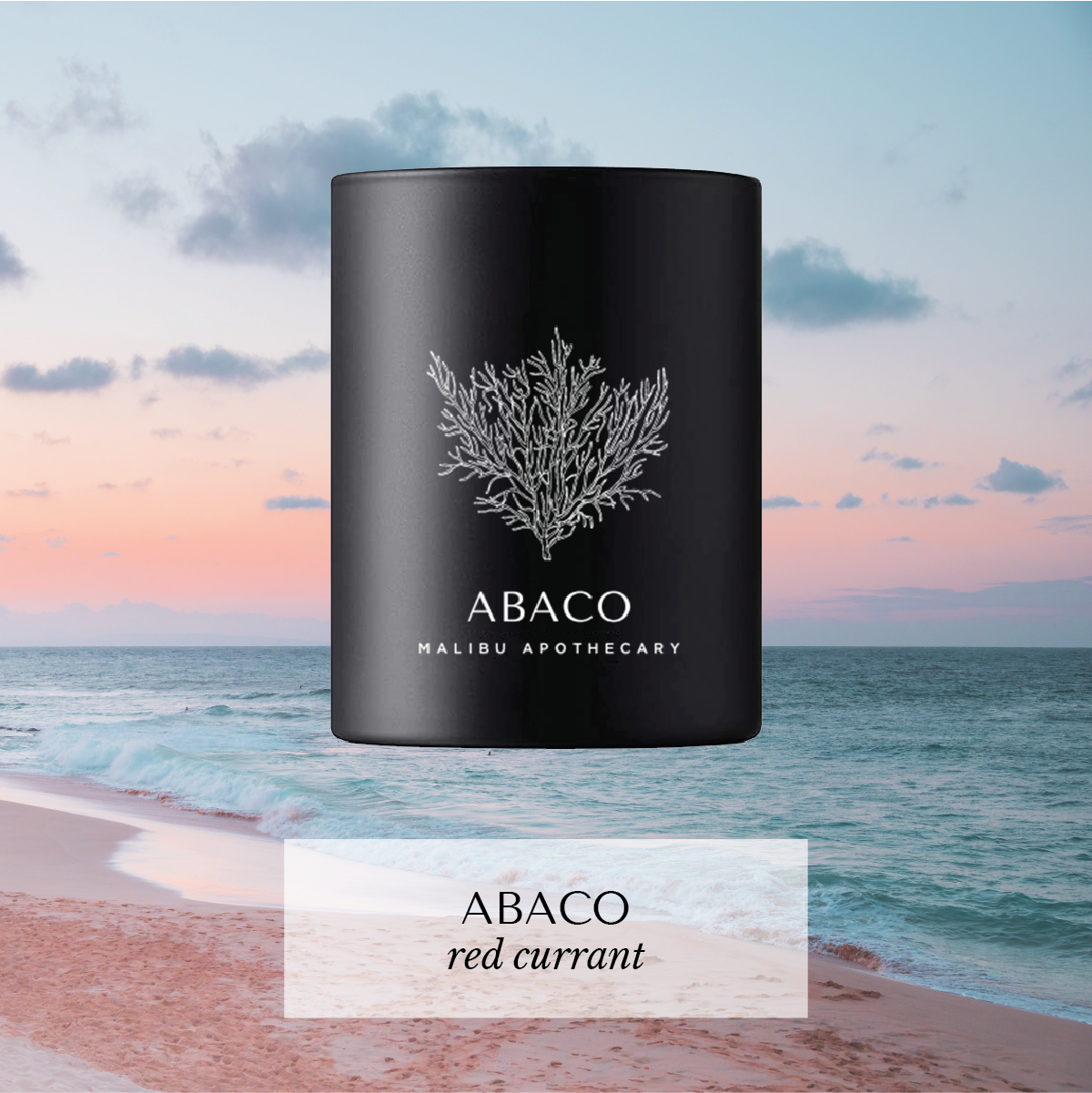 Vacation-Inspired Signature Scents Matte Black Votive