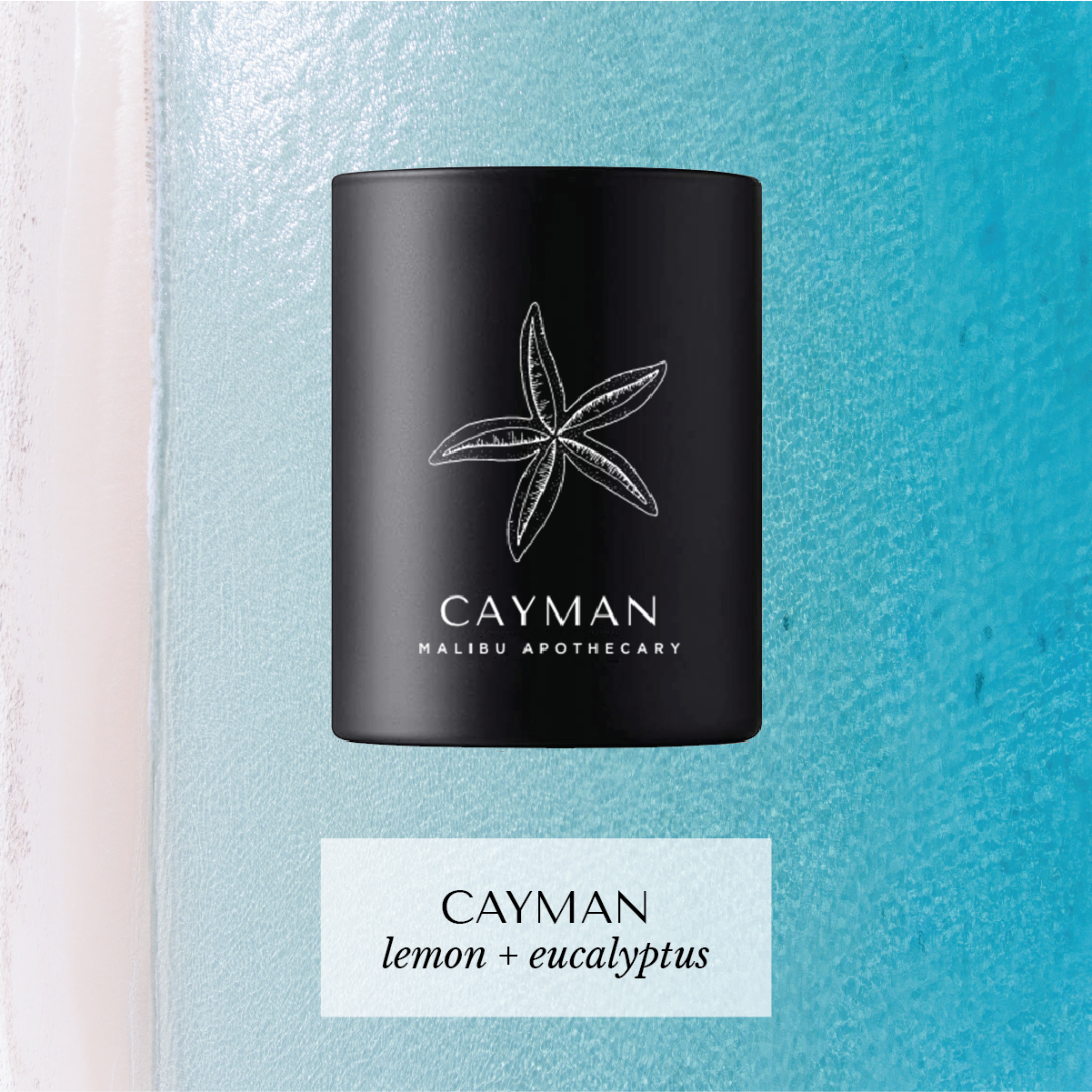 Vacation-Inspired Signature Scents Matte Black Votive