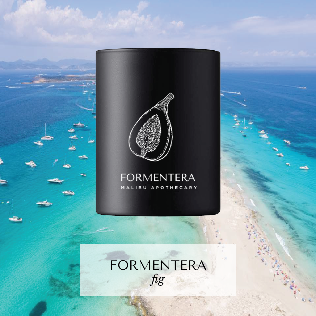 Vacation-Inspired Signature Scents Matte Black Votive