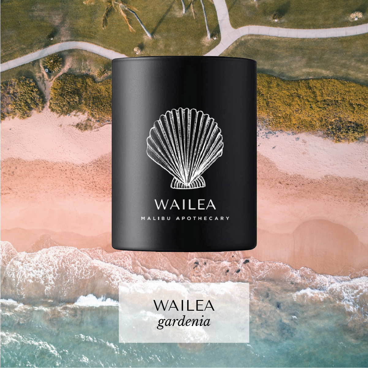 Vacation-Inspired Signature Scents Matte Black Votive