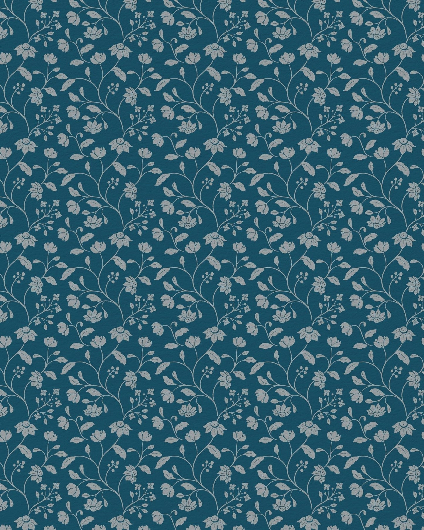 Wild Geranium Wallpaper | Bay Blue