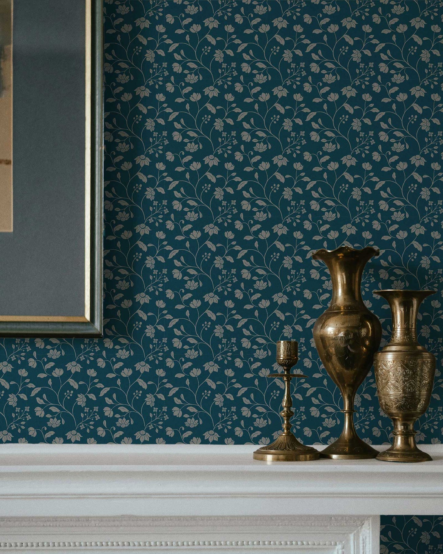 Wild Geranium Wallpaper | Bay Blue