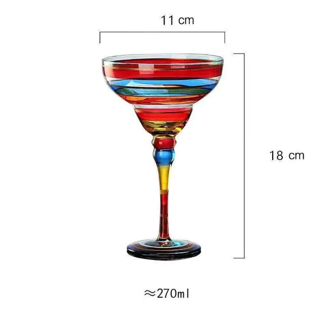 Handmade Artisan Margarita Glasses