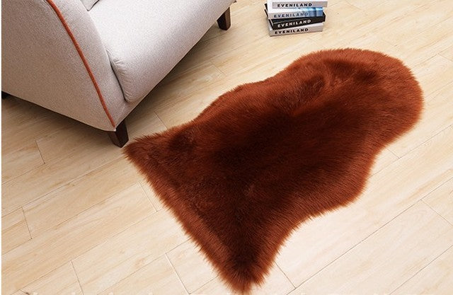 Faux Fur Carpet Runner