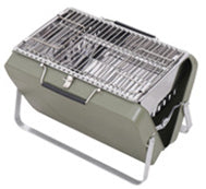 Portable Camping BBQ Folding Cooking Charcoal Stainless Steel Grill