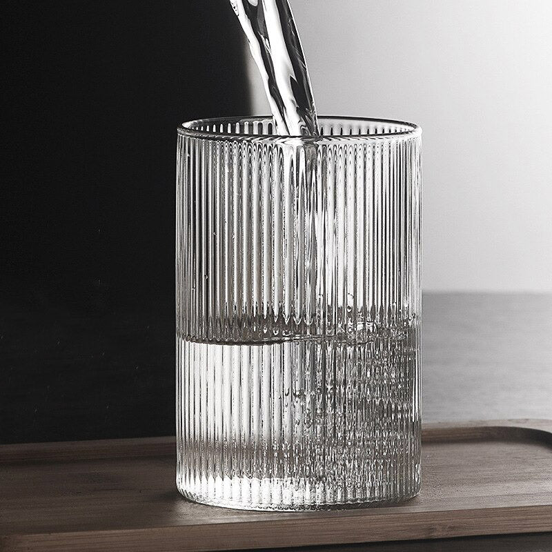 1922 Vintage Ripple Glass Tumbler