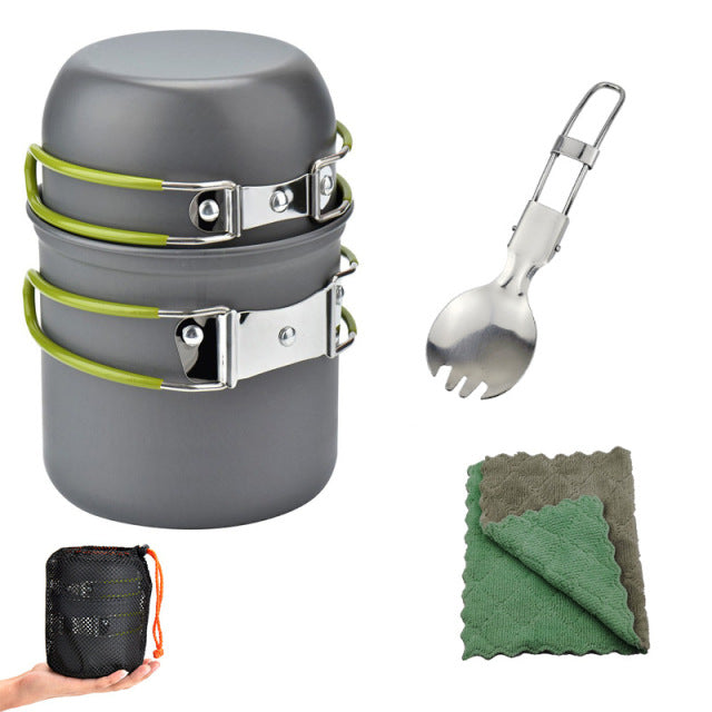 Portable Outdoor Camping Tableware Kit