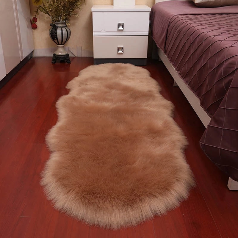 Faux Fur Carpet Runner