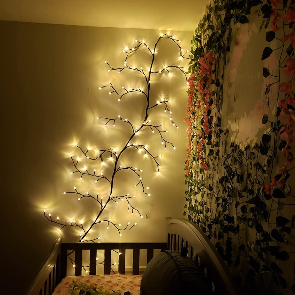 Lighted Willow Tree Vine for Home