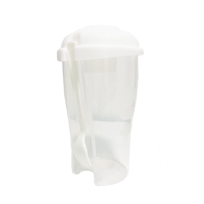 On-The-Go Cup Container with Fork Set