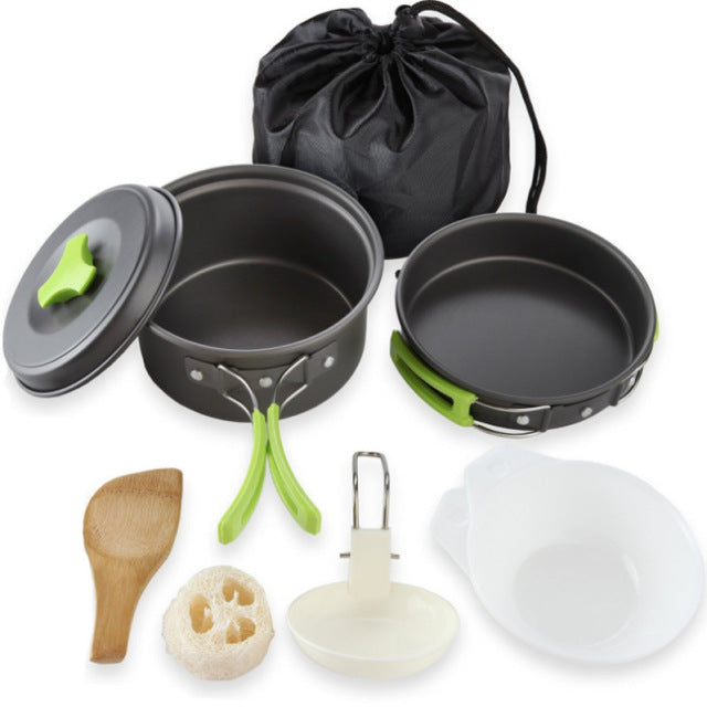 Portable Outdoor Camping Tableware Kit