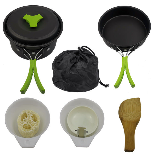 Portable Outdoor Camping Tableware Kit