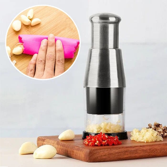 Hand Press Garlic Chopper